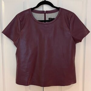 AS by DF Short Sleeve Purple-ish Top